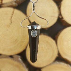 Seelenstein-Anhänger-Turmalin-Mondstein