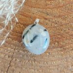 Seelenstein-Anhänger-Turmalinquarz-Trommelstein