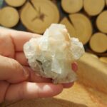 Seelenstein-Apophyllit-Cluster-Stilbit