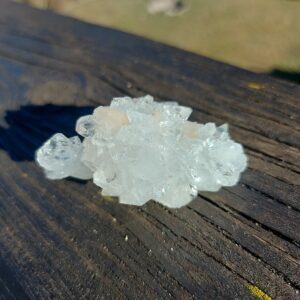 Seelenstein-Apophyllit-Cluster-Stilbit