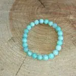 Seelenstein-Armband-Amazonit-Perlen