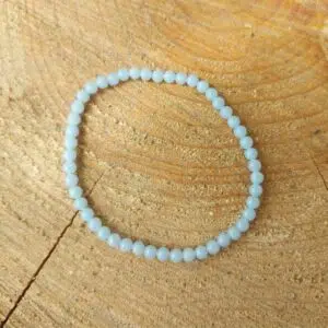 Seelenstein-Armband-Angelit-Perlen