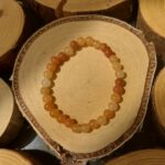 Seelenstein-Armband-Aventurin-orange-Perlen