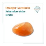 Seelenstein-Armband-Aventurin-orange-Spruch