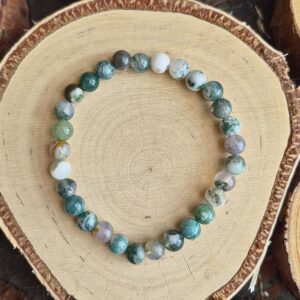 Seelenstein-Armband-Baum-Achat-Perlen