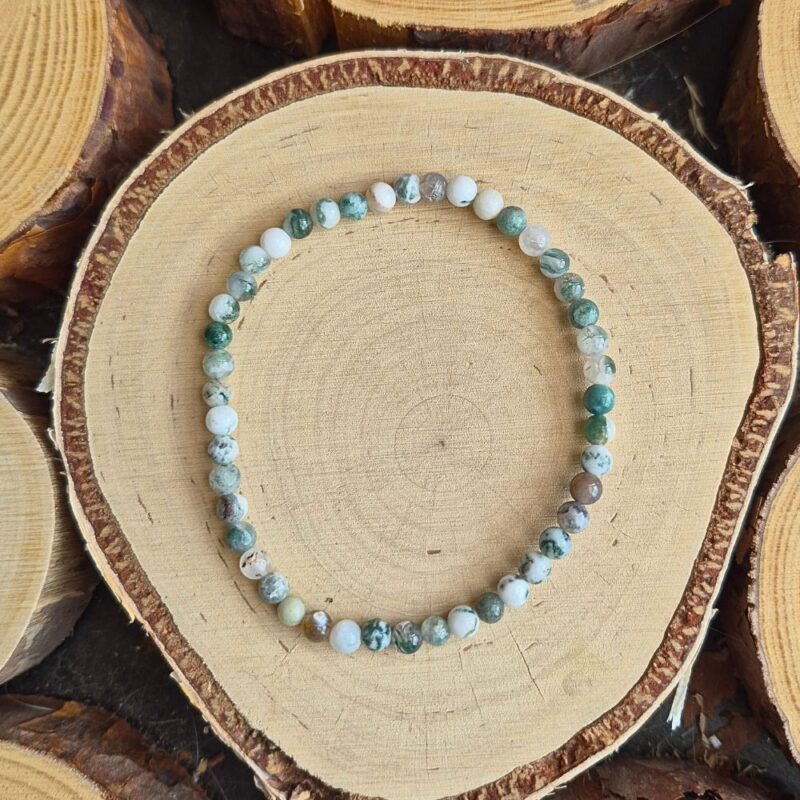 Seelenstein-Armband-Baum-Achat-Perlen