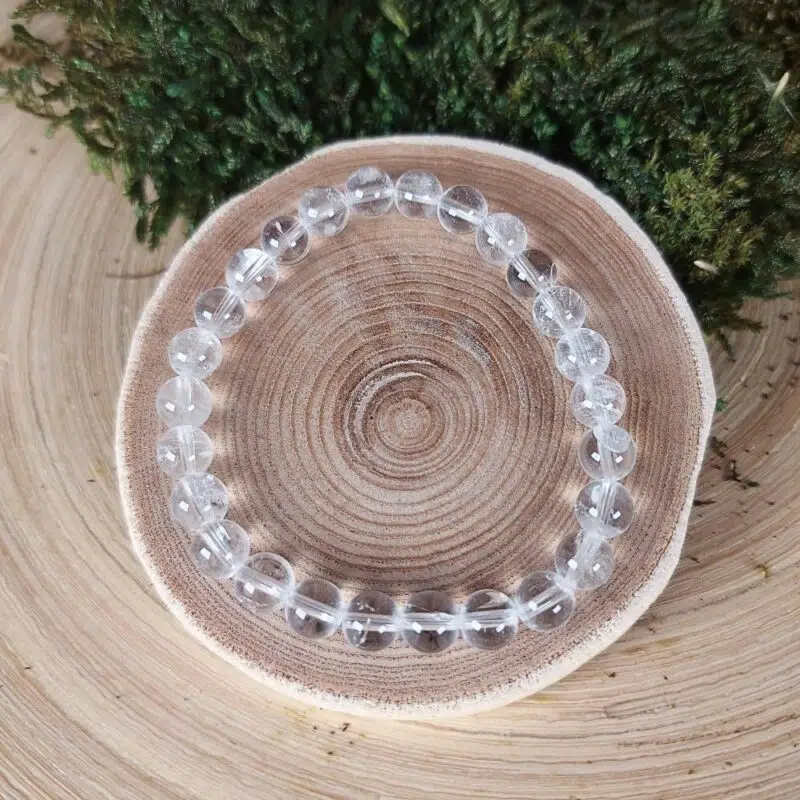 Seelenstein-Armband-Bergkristall-Perlen-Kinder