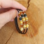 Seelenstein-Armband-Bernstein-Mix-verstellbar