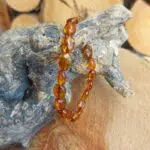 Seelenstein-Armband-Bernstein-Trommelstein