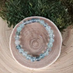 Seelenstein-Armband-Fluorit-Perlen-Kinder