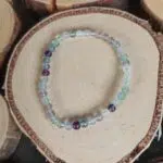 Seelenstein-Armband-Fluorit-Regenbogen