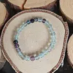 Seelenstein-Armband-Fluorit-Regenbogen