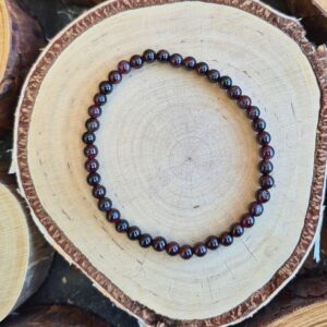 Seelenstein-Armband-Granat-Perlen