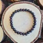 Seelenstein-Armband-Granat-Perlen
