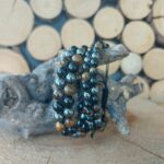 Seelenstein-Armband-Hämatit-Obsidian-Tigerauge