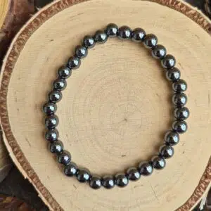 Seelenstein-Armband-Hämatit-Perlen