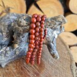 Seelenstein-Armband-Jaspis-rot-Perlen