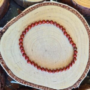 Seelenstein-Armband-Jaspis-rot-Perlen