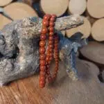 Seelenstein-Armband-Jaspis-rot-Perlen4-6 Seelenstein-Armband-Jaspis-rot-Perlen