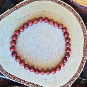 Seelenstein-Armband-Jaspis-rot-Perlen
