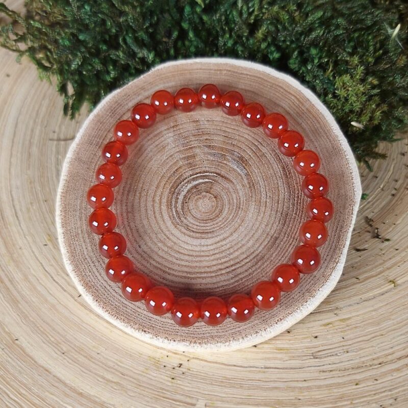 Seelenstein-Armband-Karneol-Perlen-Kinder