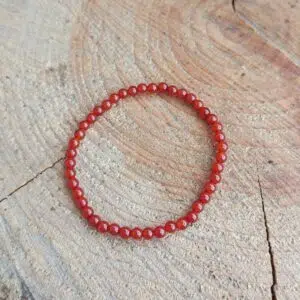 Seelenstein-Armband-Karneol-Perlen