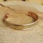 Seelenstein-Armband-Kupfer-Blume-des-Lebens