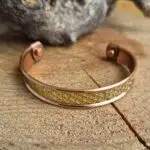 Seelenstein-Armband-Kupfer-Blume-des-Lebens