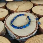 Seelenstein-Armband-Lapislazuli-verstellbar Seelenstein-Armband-Lapislazuli-verstellbar