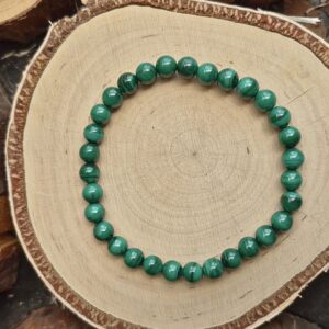Seelenstein-Armband-Malachit-Perlen