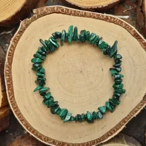 Seelenstein-Armband-Malachit-Perlen