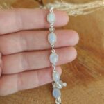 Seelenstein-Armband-Mondstein-Silber