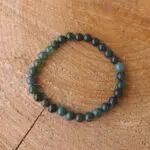 Seelenstein-Armband-MoosAchat-Perlen