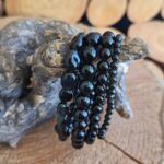 Seelenstein-Armband-Obsidian-Perlen Seelenstein-Armband-Obsidian-Perlen