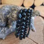 Seelenstein-Armband-Obsidian-Perlen