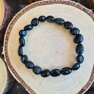 Seelenstein-Armband-Obsidian-Perlen