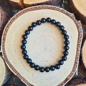 Seelenstein-Armband-Obsidian-Perlen