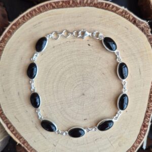 Seelenstein-Armband-Onyx-Silber