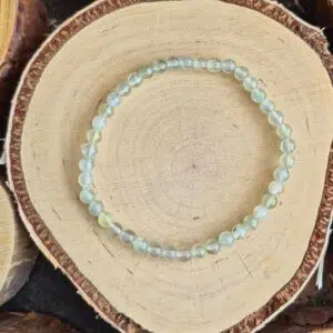 Seelenstein-Armband-Prehnit-Perlen