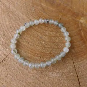 Seelenstein-Armband-Prehnit-Perlen