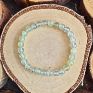 Seelenstein-Armband-Prehnit-Perlen