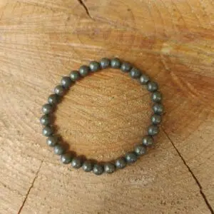Pyrit Armband Perlen (6)
