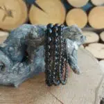 Seelenstein-Armband-Rauchquar-Perlen