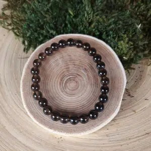 Seelenstein-Armband-Rauchquarz-Perlen-Kinder