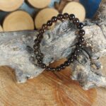 Seelenstein-Armband-Rauchquarz-Perlen-Kinder