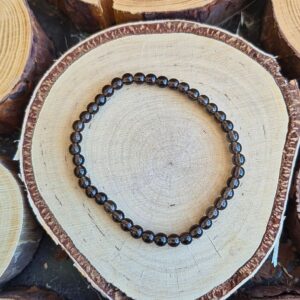 Seelenstein-Armband-Rauchquarz-Perlen
