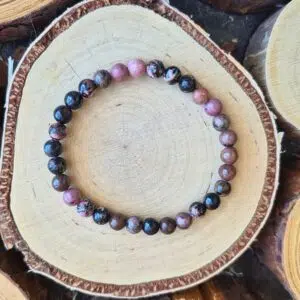 Seelenstein-Armband-Rhodonit