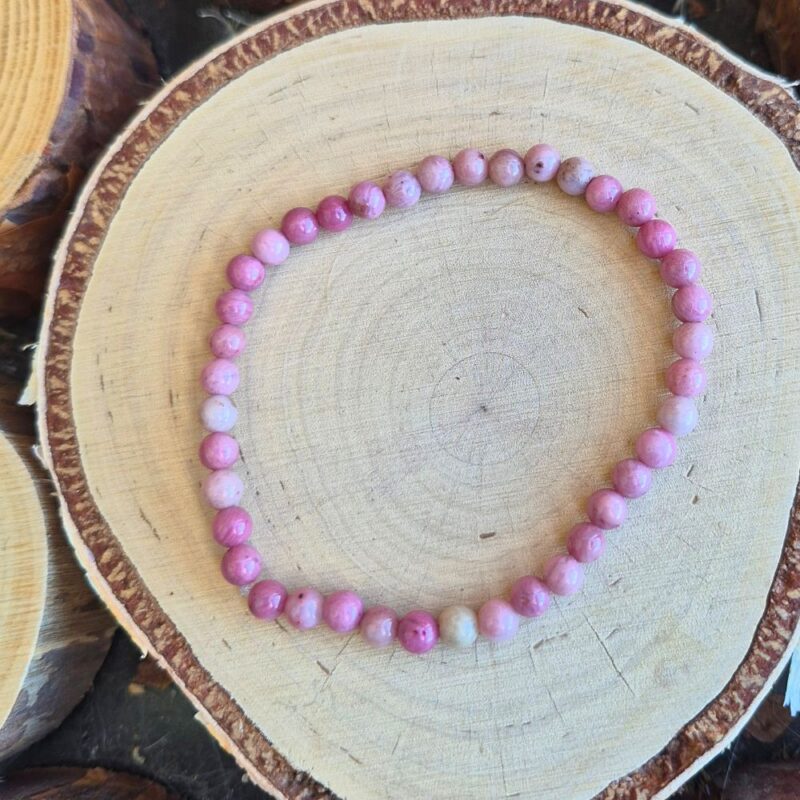 Seelenstein-Armband-Rhodonit-Perlen-rosa-4-1 Seelenstein-Armband-Rhodonit