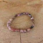 Seelenstein-Armband-Rhodonit-Trommelstein1 Seelenstein-Armband-Rhodonit-Trommelstein