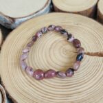 Seelenstein-Armband-Rhodonit-Trommelstein